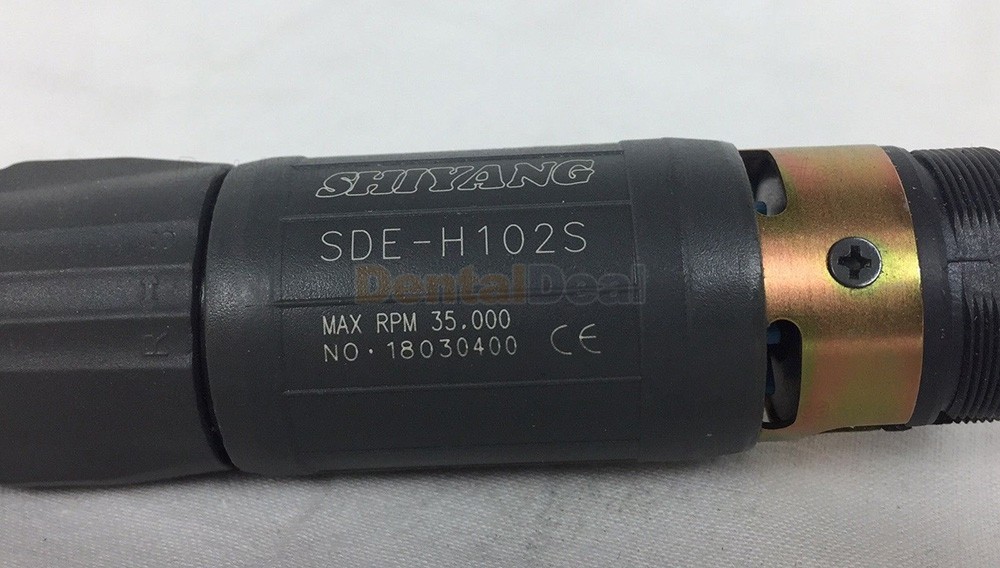 SHIYANG SDE-H102S Dental Lab Micromotor Handpiece 35000 RPM for Micro Motor N3 N7